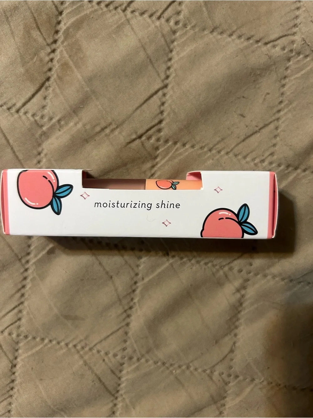 The Crème Shop Luscious Lip Oil Peach Cobbler Vegan K-Beauty NIB
